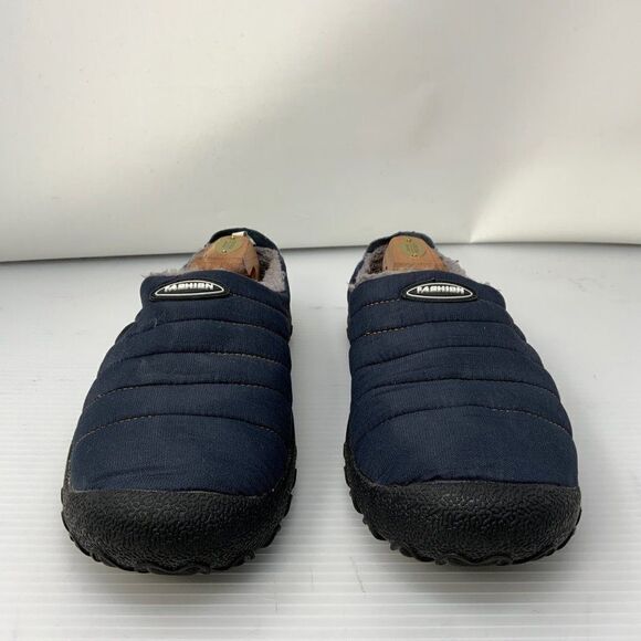 Fashion Men’s Navy Blue House Shoes/Slippers (J2) - Picture 1 of 7